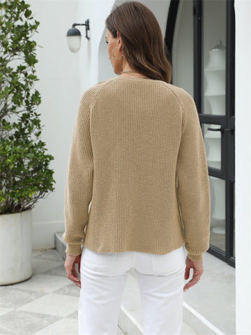 ZAFUL Women's 2025 Spring Fall Cropped Cardigan Lightweight Long Sleeve Knit Outerwear Daily Office Wear Trendy Y2K Crop Top