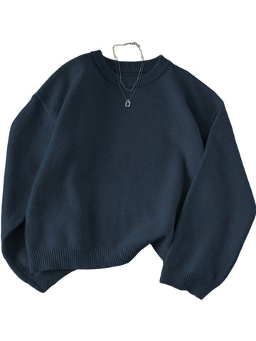Drop Shoulder Oversized Sweater