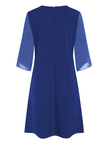 ZAFUL Cocktail Dresses for Women Flutter Sleeve Wedding Guest Dress