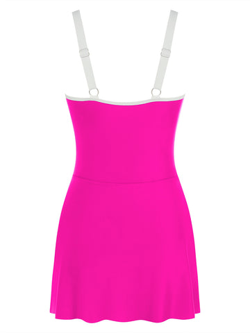 ZAFUL Women's One Piece Swim Dress