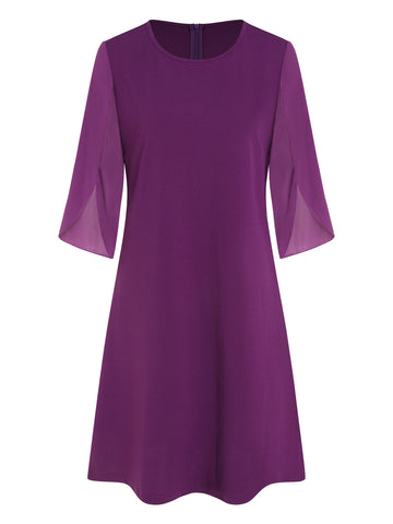 ZAFUL Cocktail Dresses for Women Flutter Sleeve Wedding Guest Dress