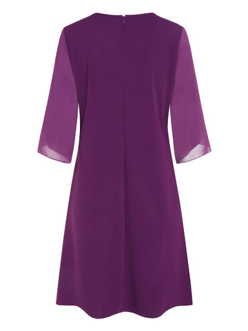 ZAFUL Cocktail Dresses for Women Flutter Sleeve Wedding Guest Dress