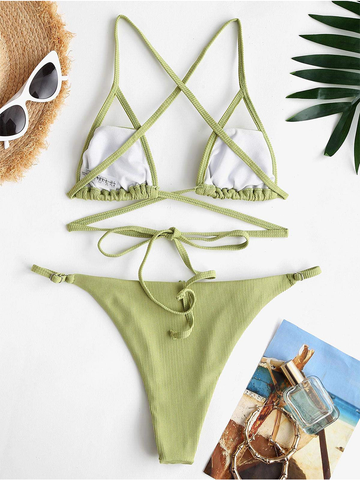 Sexy-Cutout-Bikini-Set-Green-3