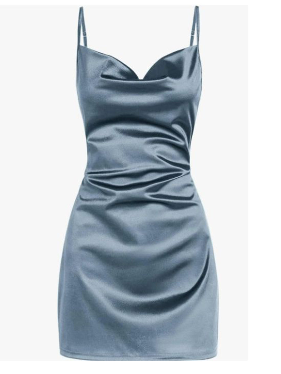 Sleeveless-Spaghetti-Strap-Mini-Dress-Blue