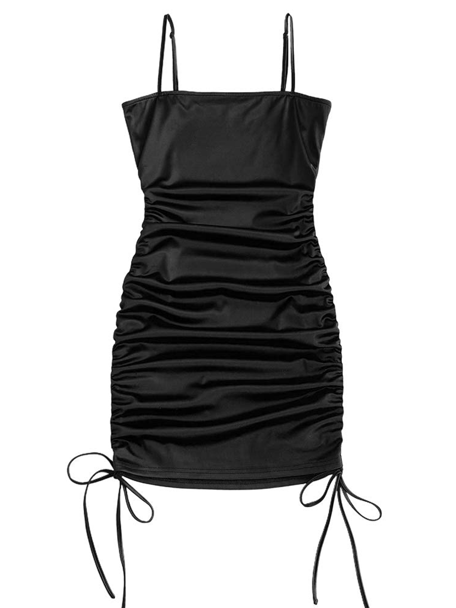 Spaghetti Strap Dress – Welooc