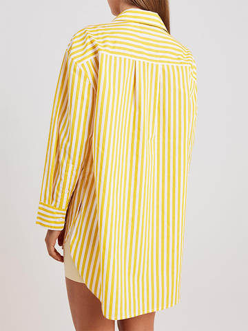 Striped-Button-Down-Shirt-Yellow-2