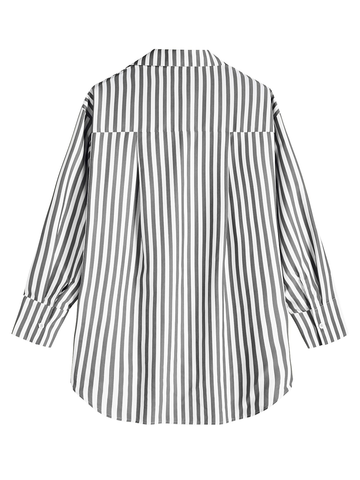 Striped-Button-Down-Shirt-Black-3