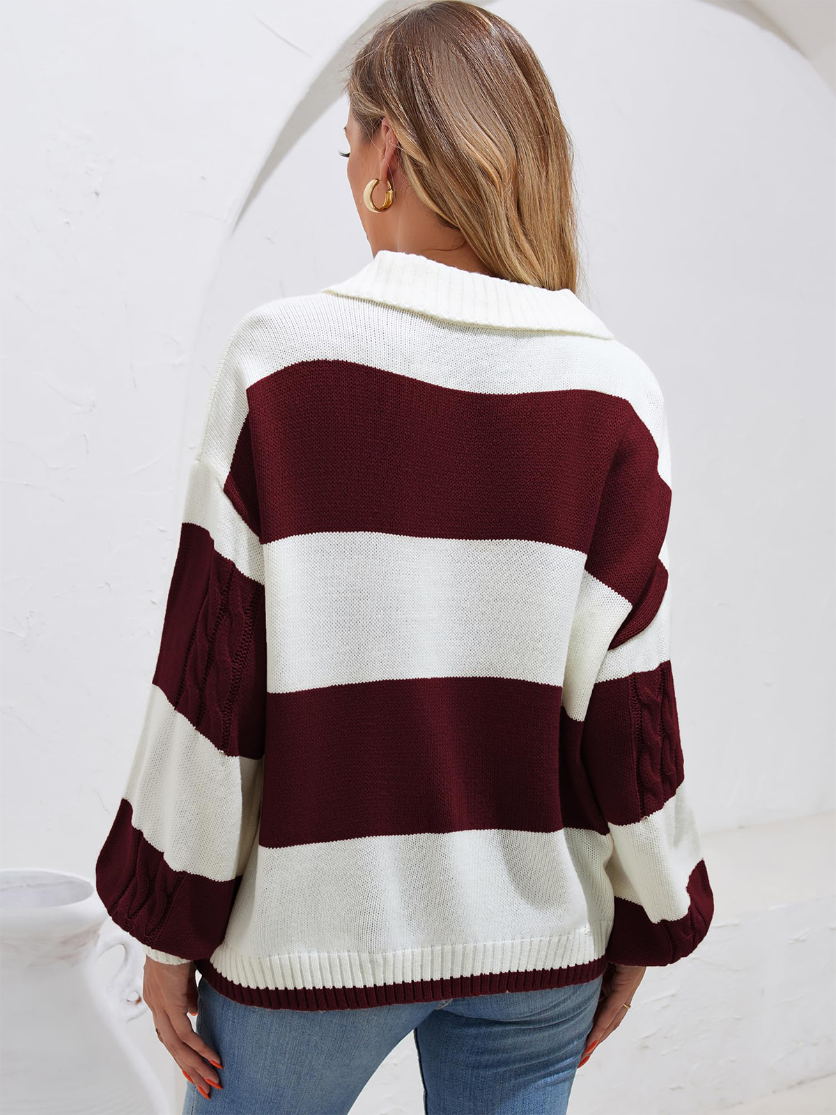 Striped-Long-Sleeve-Jumper-Red-2