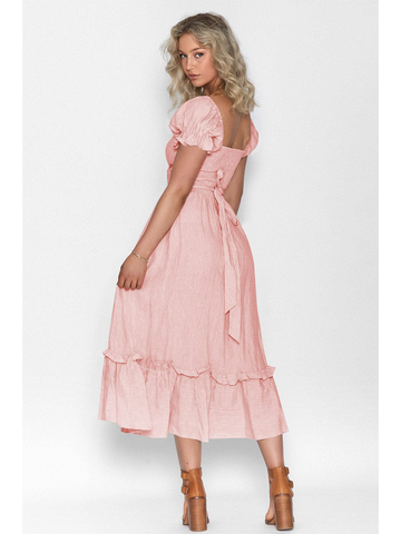 Boho-Tie-Waist-Homecoming-Dress-Pink-2