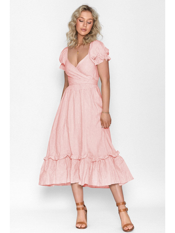 Boho-Tie-Waist-Homecoming-Dress-Pink-1