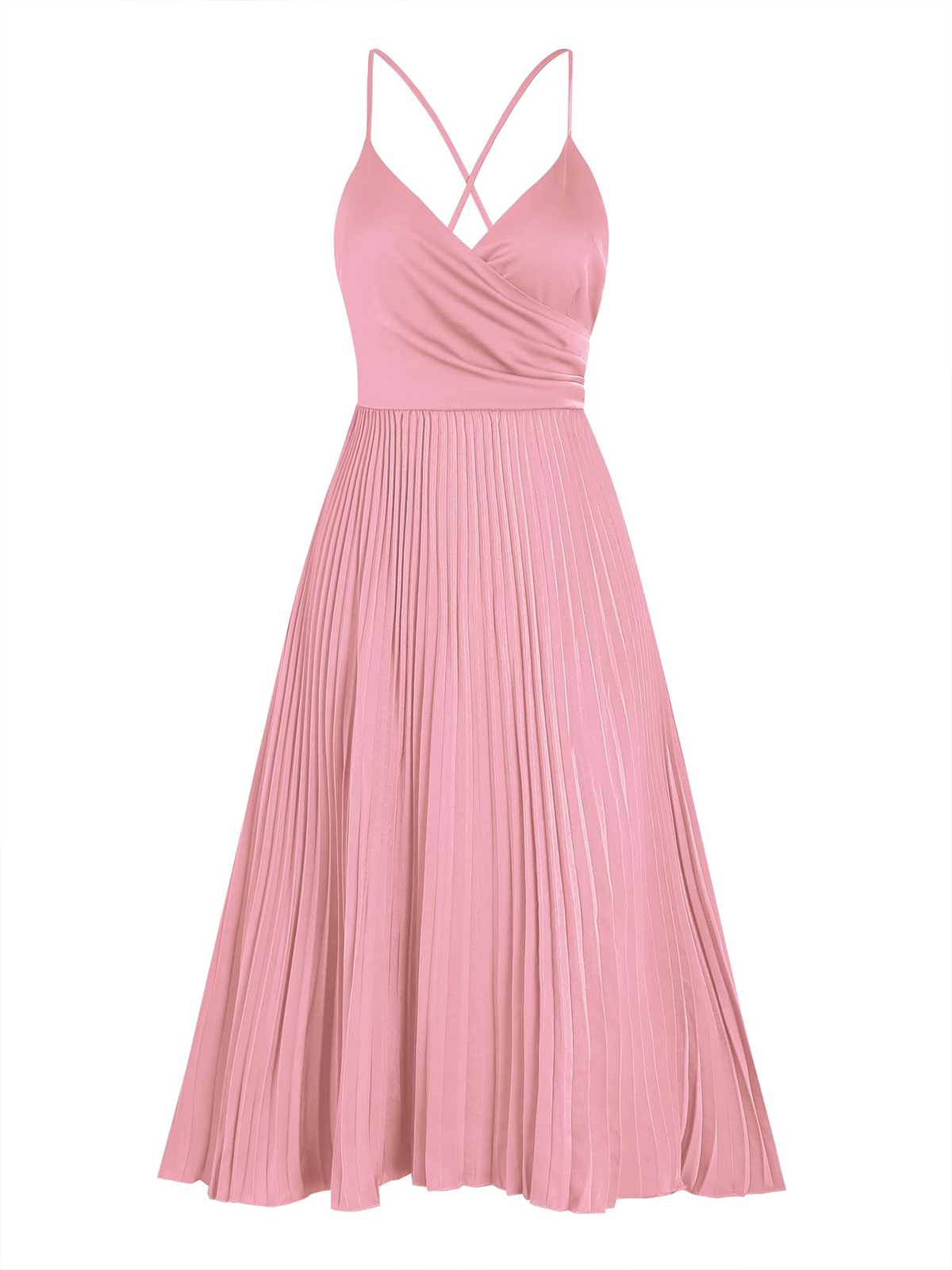 Satin-Sexy-Gown-Dress-Pink-3