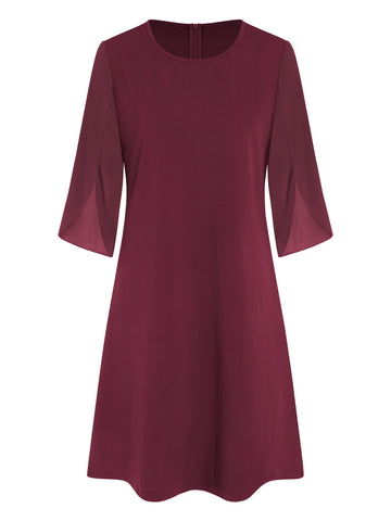 ZAFUL Cocktail Dresses for Women Flutter Sleeve Wedding Guest Dress