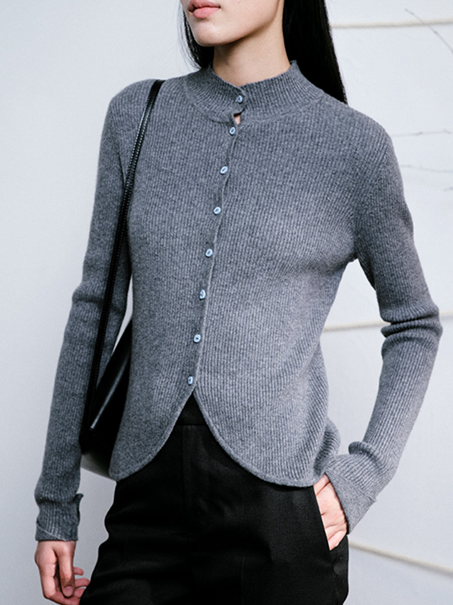 Cashmere Knit Cardigan