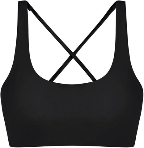 ZAFUL Women's Adjustable Lace-up Bikini Top+ High Cut Plain Bikini Bottom