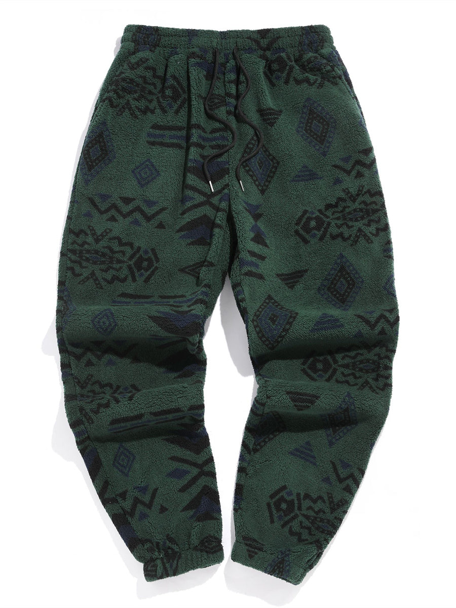 ZAFUL Aztec Fleece Pants