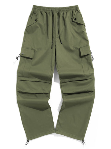 ZAFUL Men's Vintage Loose Straight Leg Casual Cargo Pants