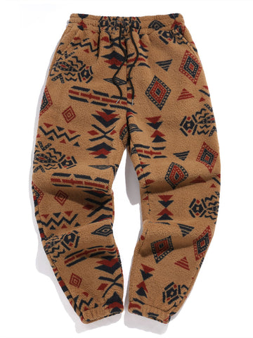 ZAFUL Aztec Fleece Pants