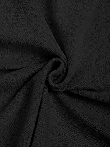 ZAFUL Casual Short Sleeve Button Down Shirts for Men Summer Textured Cuban Lapel Collar Solid Color Lightweight Beach Shirt