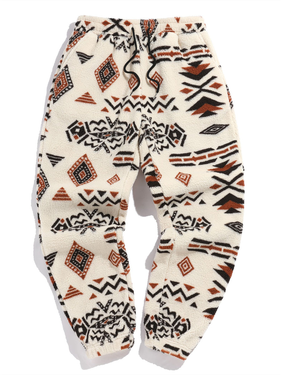 ZAFUL Aztec Fleece Pants
