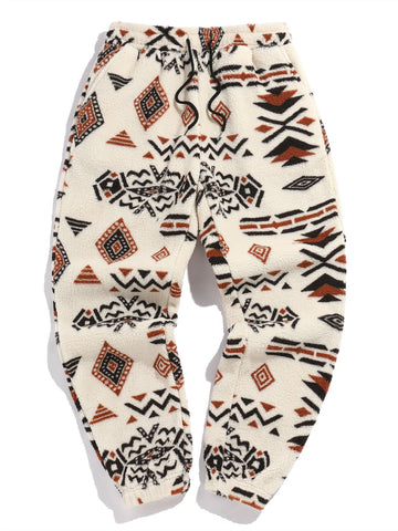 ZAFUL Aztec Fleece Pants