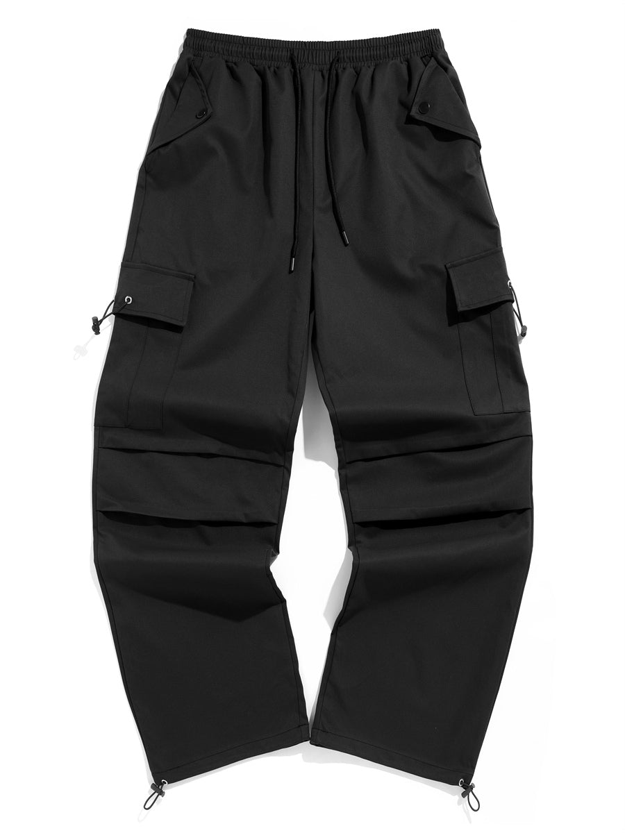 ZAFUL Men's Vintage Loose Straight Leg Casual Cargo Pants