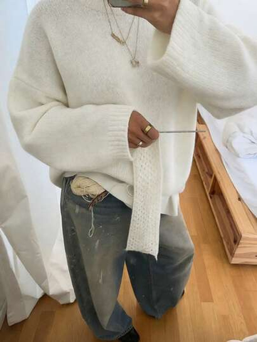 Vintage Crew Neck Sweater